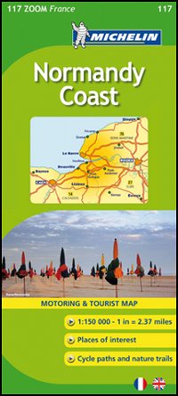 Normandy Coast 1:150.000. Ediz. inglese e francese. Normandy Coast 1:150.000. Ediz. inglese e francese.