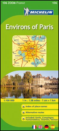 Environs of Paris 1:100.000. Ediz. multilingue Environs of Paris 1:100.000. Ediz. multilingue
