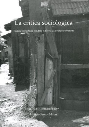 La critica sociologica. Vol. XLIV. 175. 2010 La critica sociologica. Vol. XLIV. 175. 2010