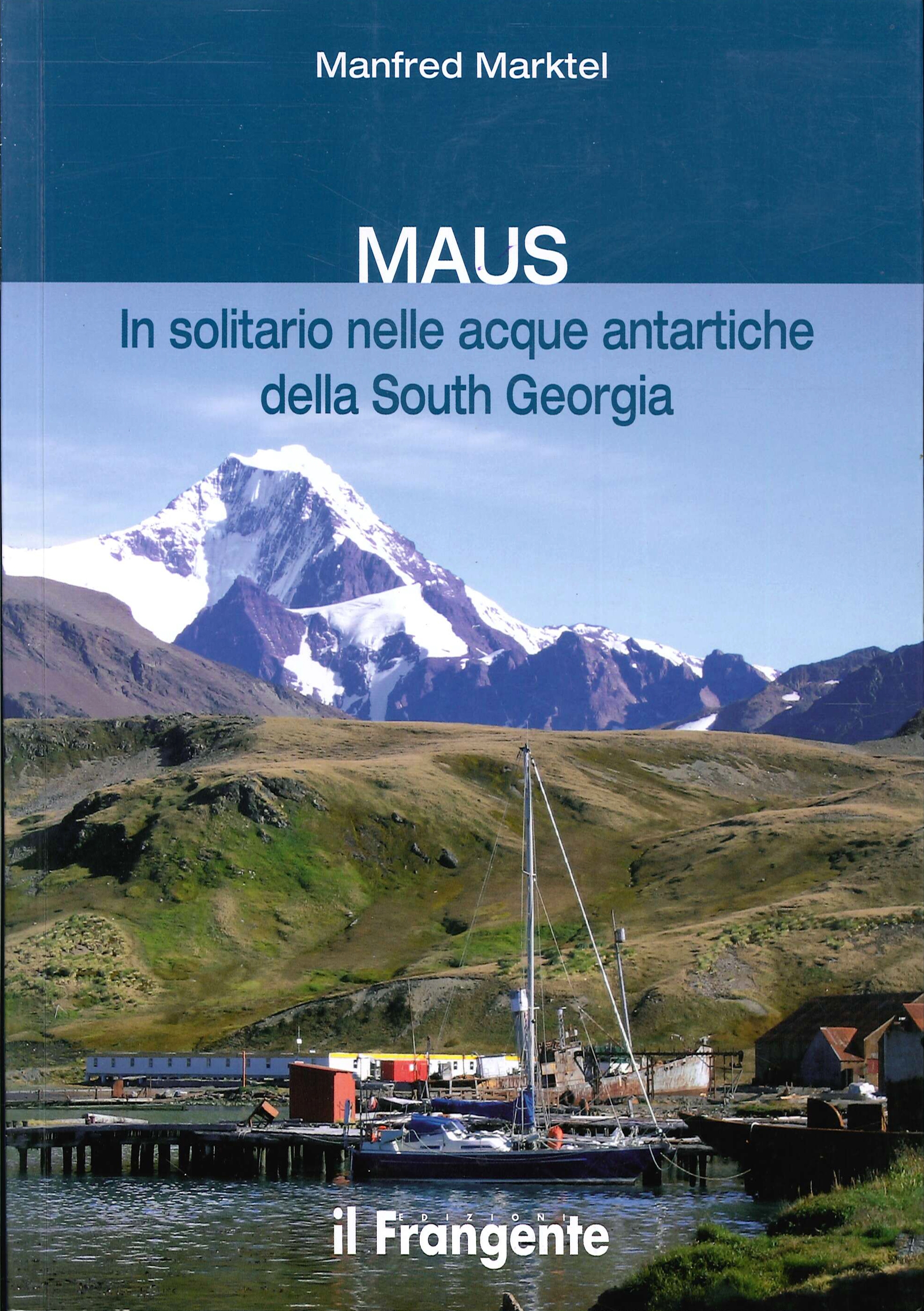 Maus in solitario nelle acque antartiche della South Georgia Maus in solitario nelle acque antartiche della South Georgia