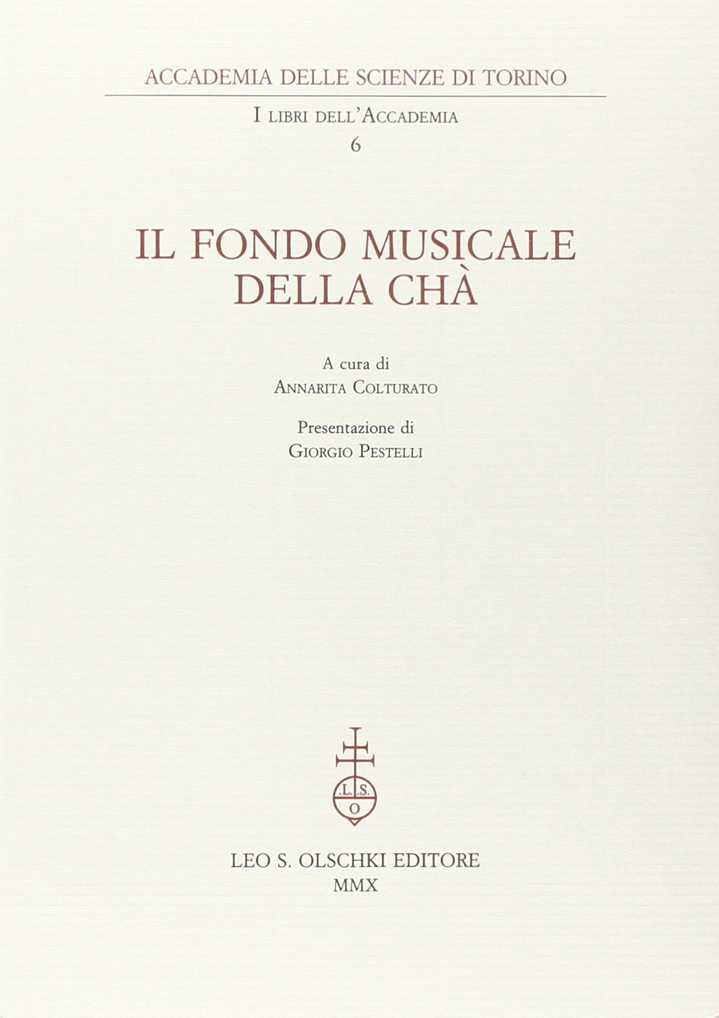 Il fondo musicale Della Chà Il fondo musicale Della Chà
