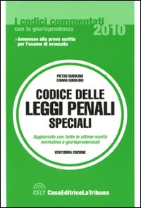 Codice delle leggi penali speciali Codice delle leggi penali speciali