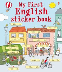 My first english sticker book. Con adesivi