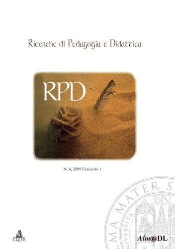 Ricerche di pedagogia e didattica (2009). Vol. 4 Ricerche di pedagogia e didattica (2009). Vol. 4