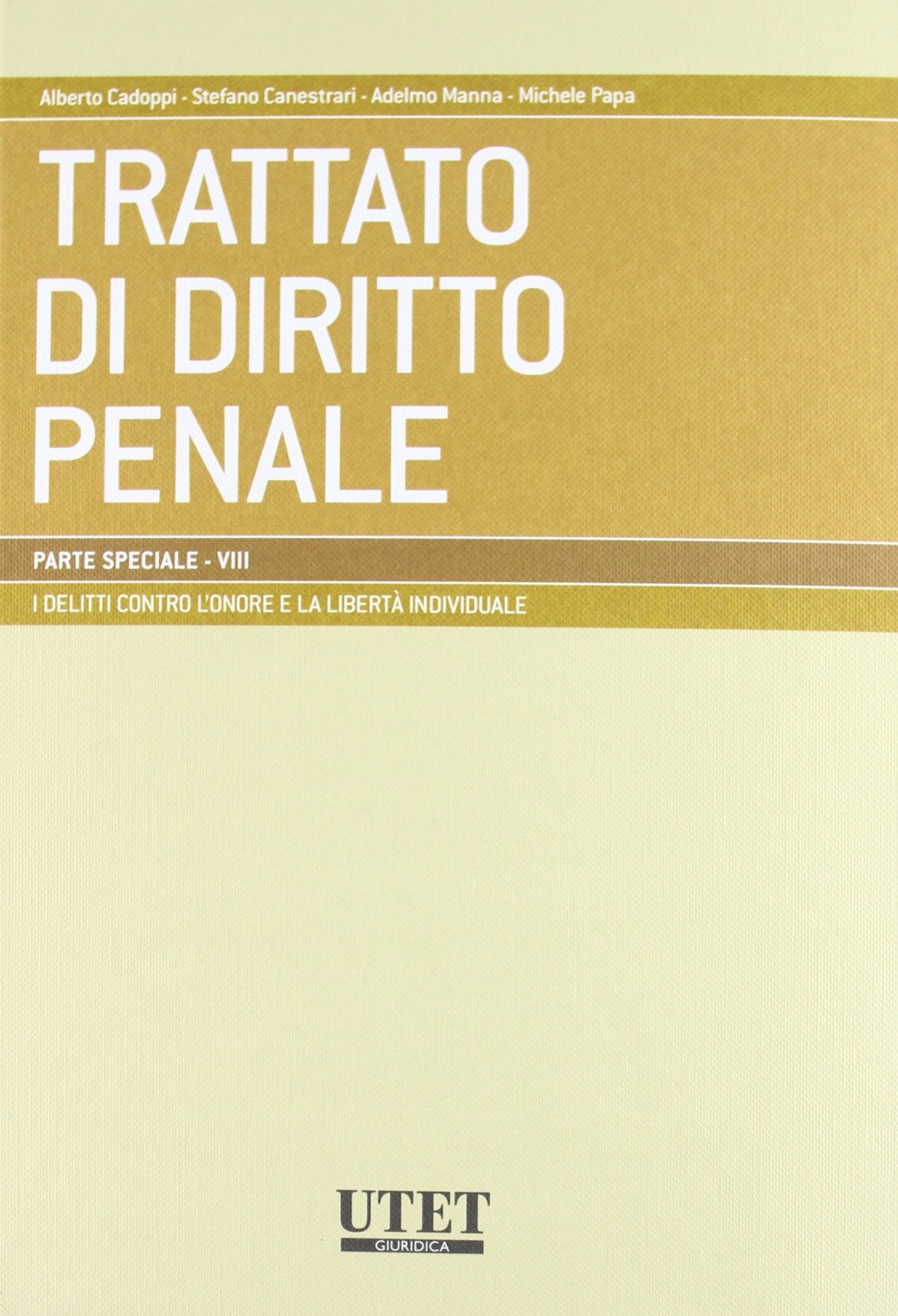 I delitti contro l'onore e la libertà individuale I delitti contro l'onore e la libertà individuale