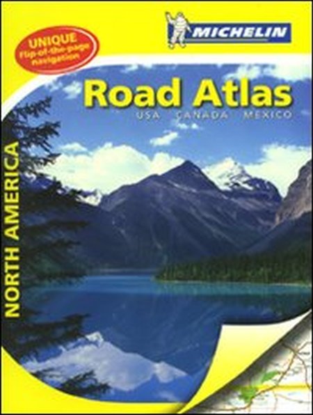 North America. Road atlas North America. Road atlas