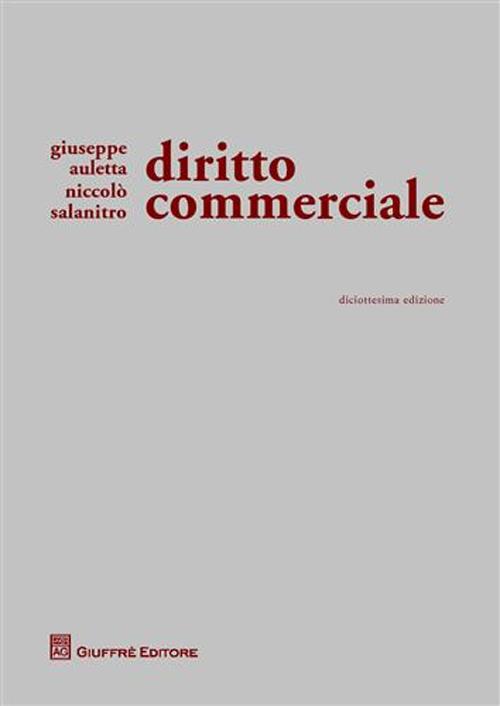 Diritto commerciale Diritto commerciale