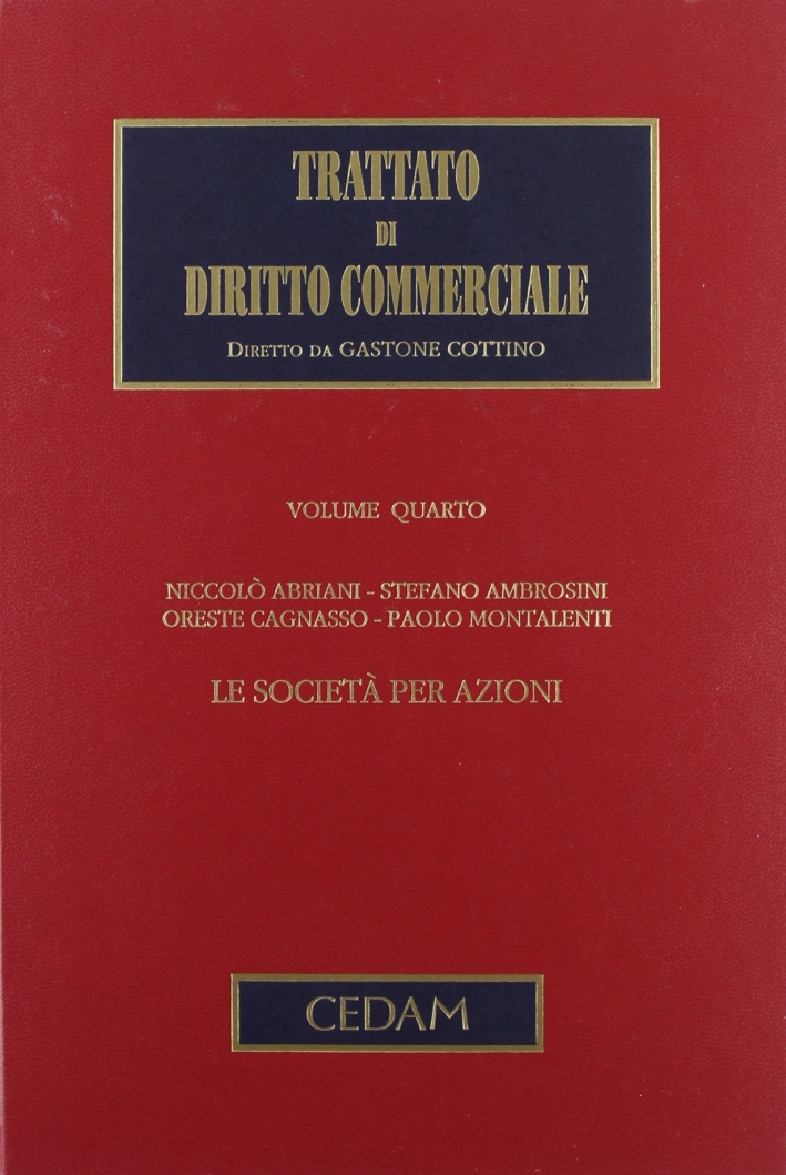 Trattato di Diritto Commerciale