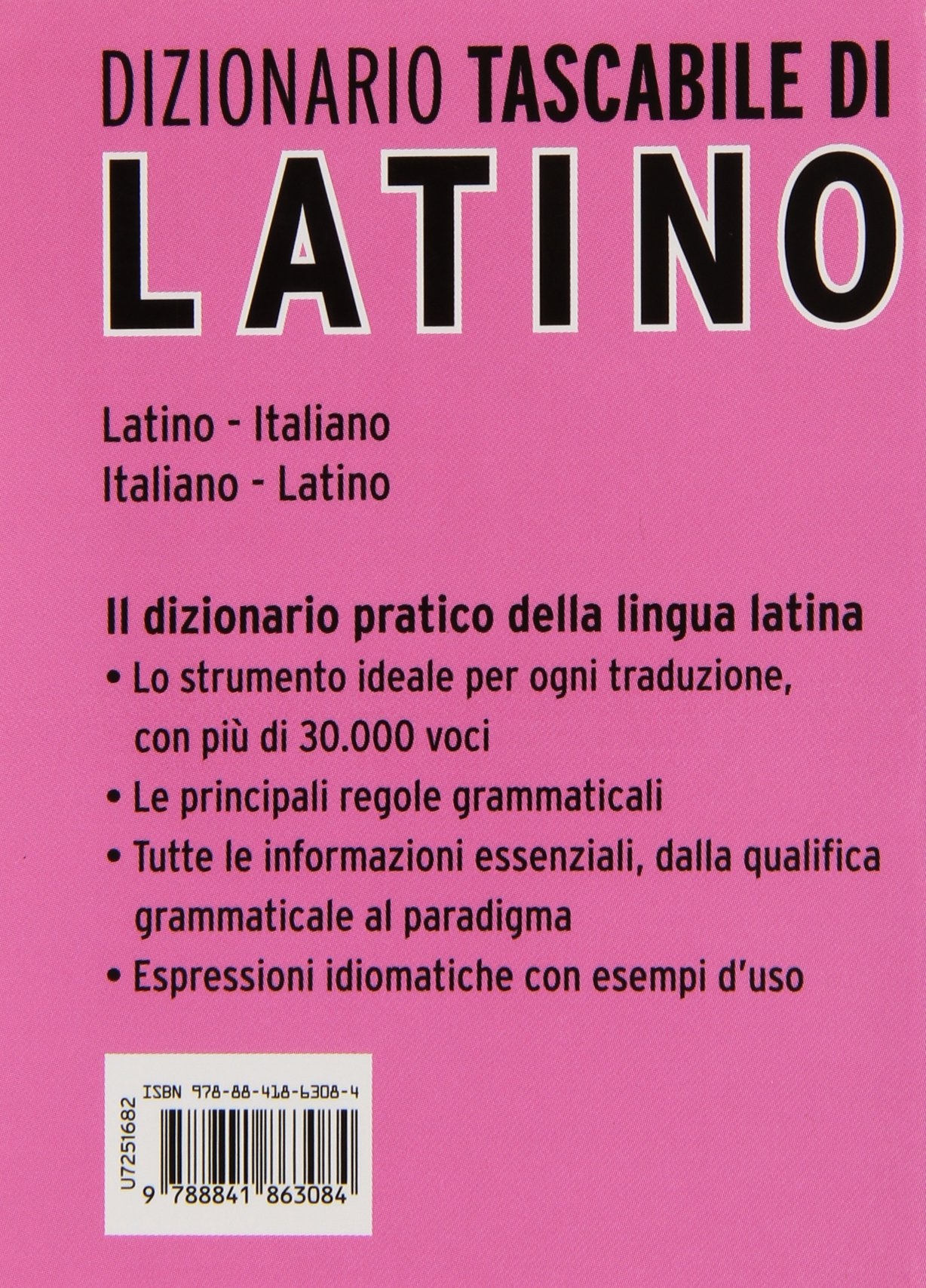 9788841863084 - Mini dizionario latino 