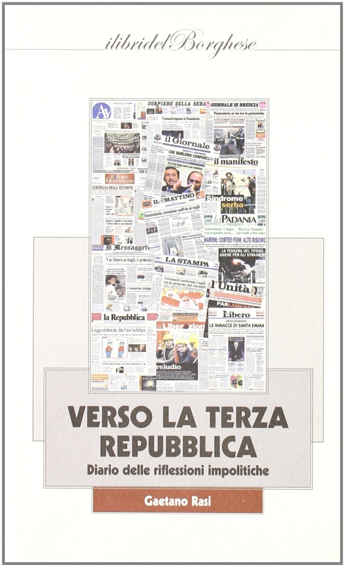 Verso la terza Repubblica Verso la terza Repubblica