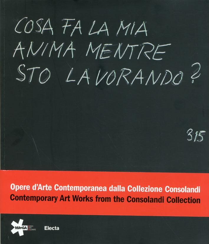 Cosa fa la mia anima mentre sto lavorando? Opere d'Arte dalla contemporanea dalla Collezione Consolandi. Contemporary Art Works from Consolandi Collection Cosa fa la mia anima mentre sto lavorando? Opere d'Arte dalla contemporanea dalla Collezione Consolandi. Contemporary Art Works from Consolandi Collection