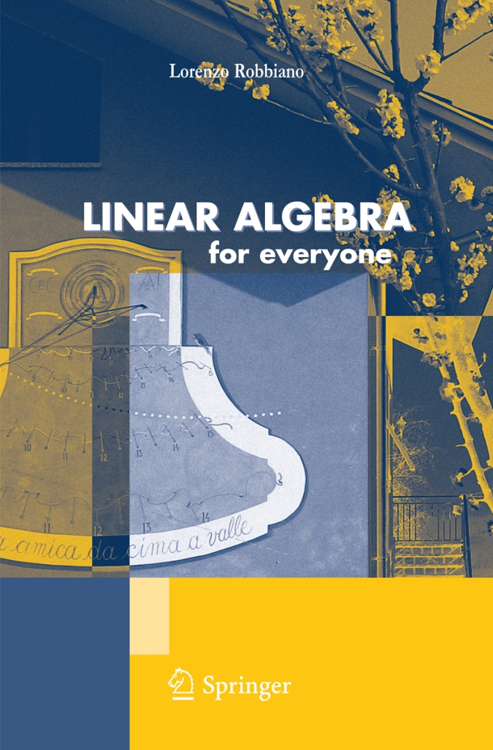 Linear algebra for everyone Linear algebra for everyone