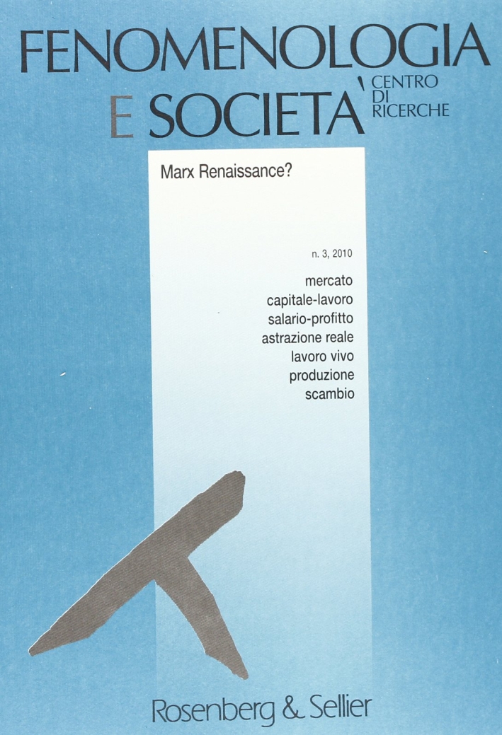Fenomenologia e società (2010). Vol. 3 Fenomenologia e società (2010). Vol. 3