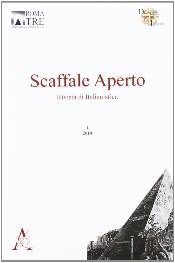 Scaffale Aperto. Rivista di Italianistica (2010) Scaffale Aperto. Rivista di Italianistica (2010)