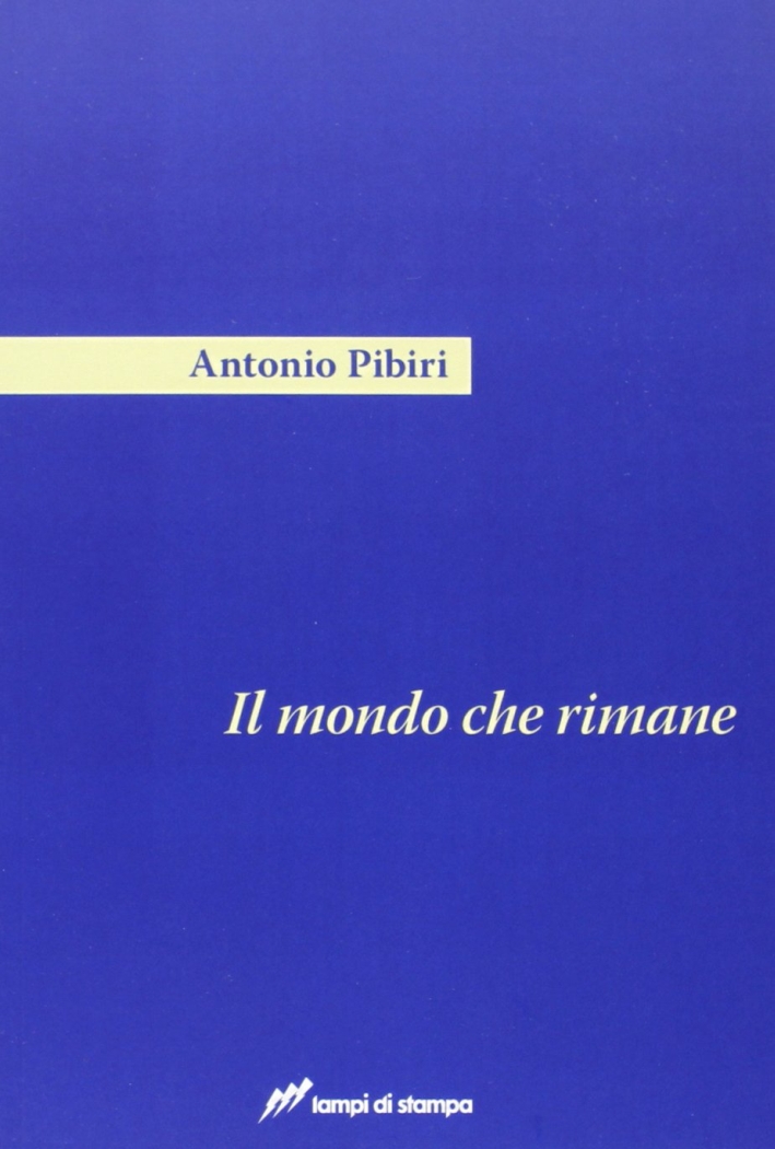 Il mondo che rimane Il mondo che rimane