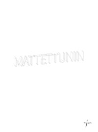 Mattettunin. Ediz. italiana e inglese