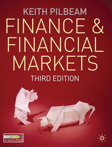 Finance and Financial Markets Finance and Financial Markets