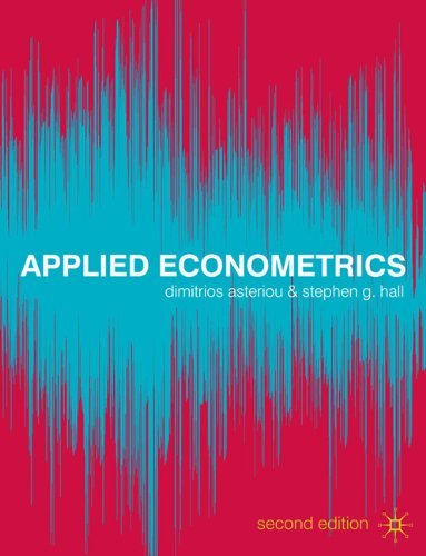 Applied Econometrics Applied Econometrics