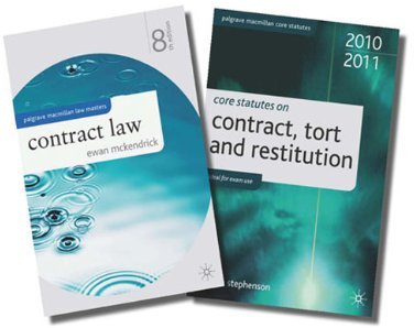 Contract Law + Core Statutes on Contract, Tort and Restituti Contract Law + Core Statutes on Contract, Tort and Restituti