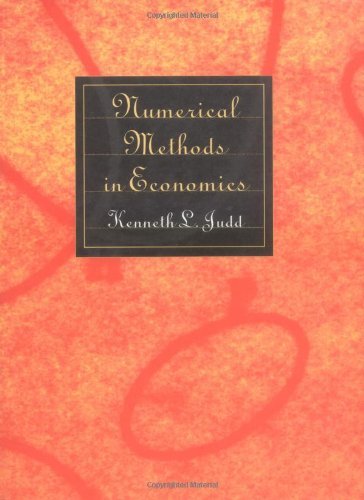 Numerical Methods in Economics. Numerical Methods in Economics.
