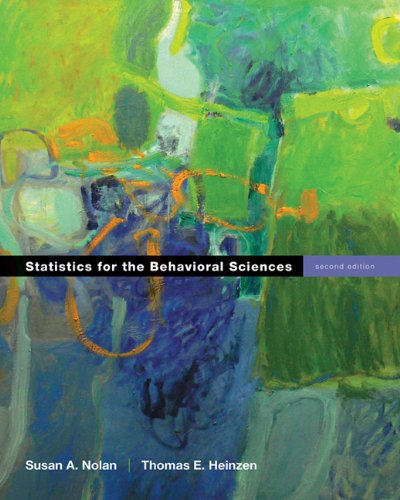 Statistics for the Behavioral Sciences Statistics for the Behavioral Sciences