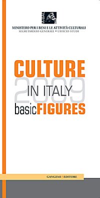 Culture in Italy 2009 Basic figures