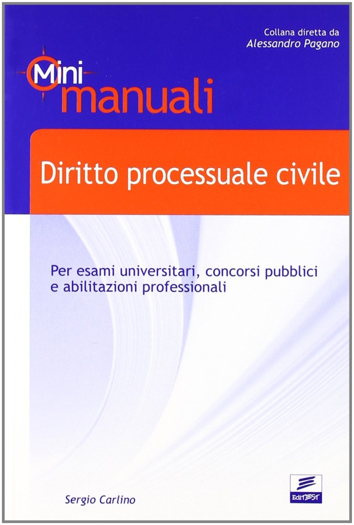 Diritto processuale civile Diritto processuale civile