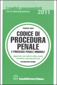 Codice di procedura penale e processo penale minorile Codice di procedura penale e processo penale minorile