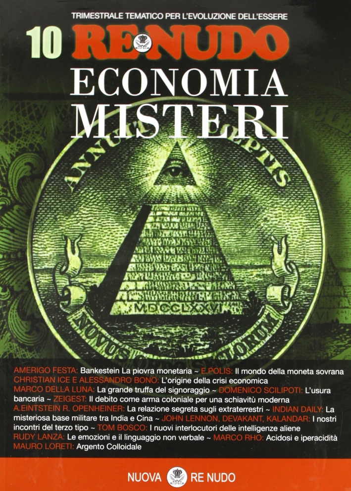 Re nudo (2010). Con CD Audio. Vol. 10: Economia. Misteri