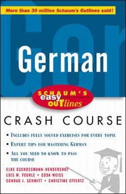 Schaum's Easy Outline of German Schaum's Easy Outline of German
