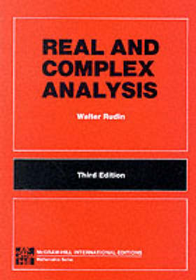 Real and Complex Analysis Real and Complex Analysis