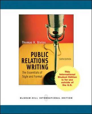Public Relations Writing Public Relations Writing