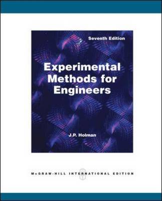 Experimental Methods for Engineers Experimental Methods for Engineers