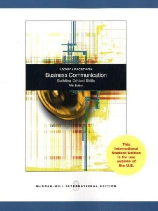 Business Communication Business Communication