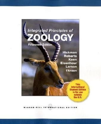 Integrated Principles of Zoology Integrated Principles of Zoology