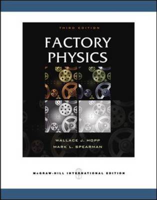 Factory Physics Factory Physics
