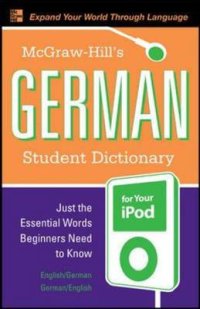 McGraw-Hill's German Student Dictionary for Your IPod