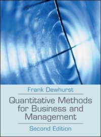 Quantitative Methods for Business and Management