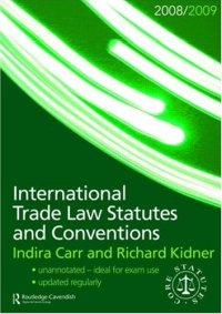 International Trade Law Statutes and Conventions