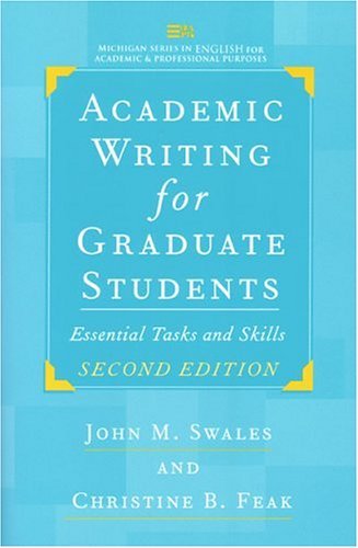 Academic Writing for Graduate Students Academic Writing for Graduate Students