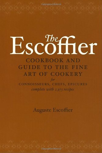 Escoffier Cookbook Escoffier Cookbook