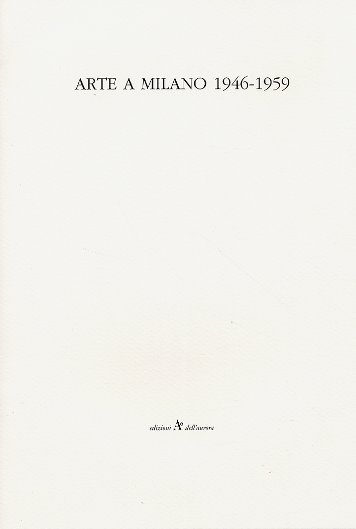 Arte a Milano (1946-1959)