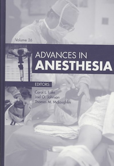 Advances in Anesthesia Advances in Anesthesia