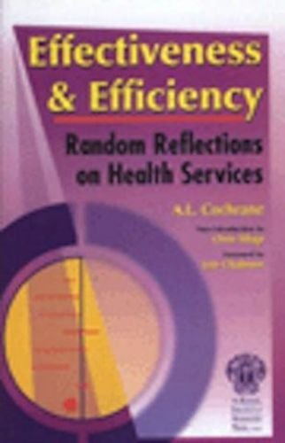 Effectiveness and Efficiency Effectiveness and Efficiency