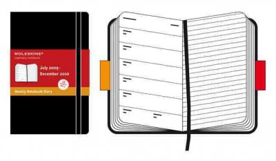 Moleskine Academic Weekly Notebook 2010 18 Month Hard Black Large Moleskine Academic Weekly Notebook 2010 18 Month Hard Black Large