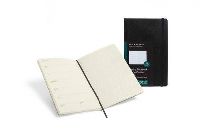 2012 Moleskine Extra Large Weekly Notebook 18 Months Soft 2012 Moleskine Extra Large Weekly Notebook 18 Months Soft