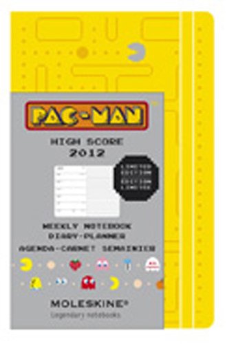 2012 Moleskine Pac-Man Large Weekly Diary Yellow 2012 Moleskine Pac-Man Large Weekly Diary Yellow