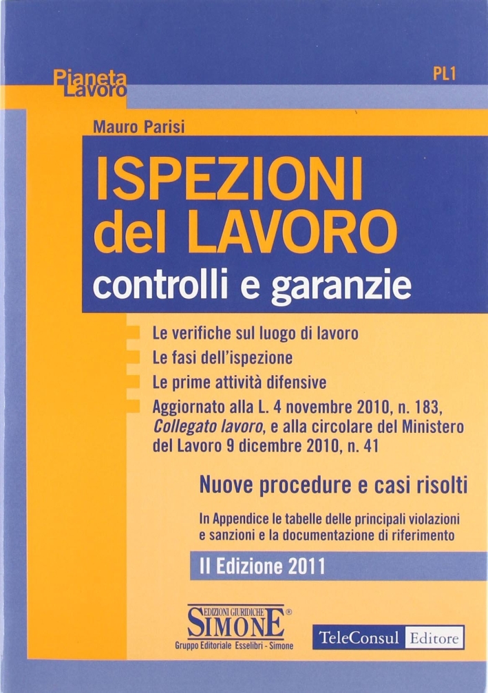 Ispezioni del lavoro. Controlli e garanzie Ispezioni del lavoro. Controlli e garanzie