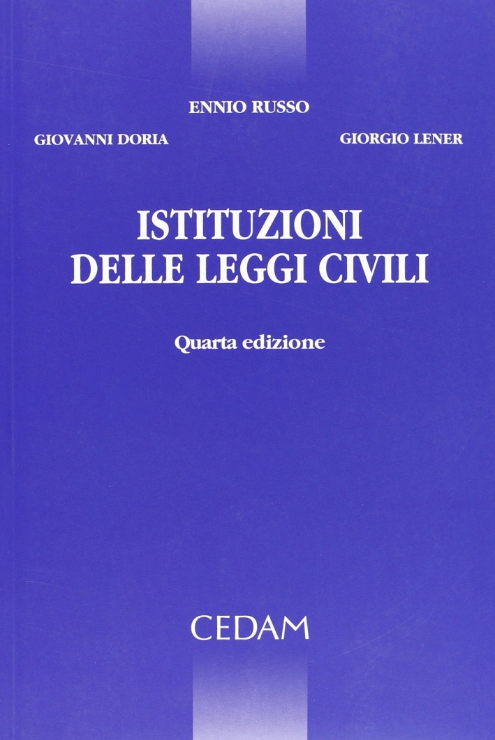 Istituzioni delle leggi civili Istituzioni delle leggi civili