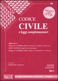 Codice civile e leggi complementari Codice civile e leggi complementari